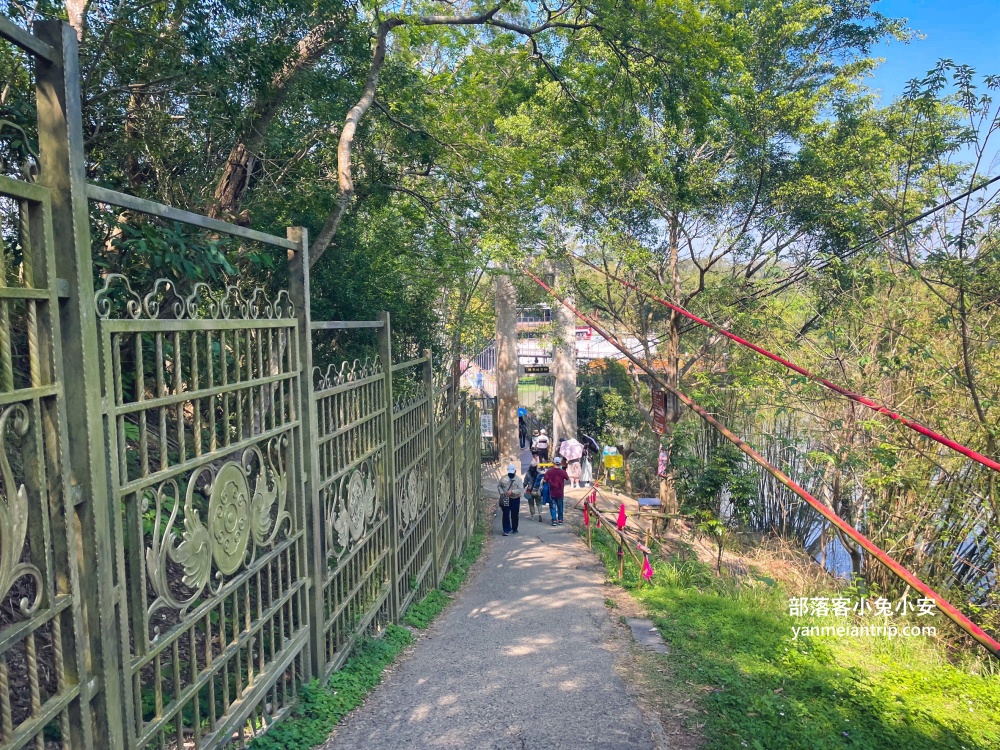 【峨眉湖環湖步道】園區設施完善、步道平坦好走，適合全家人前來半日遊