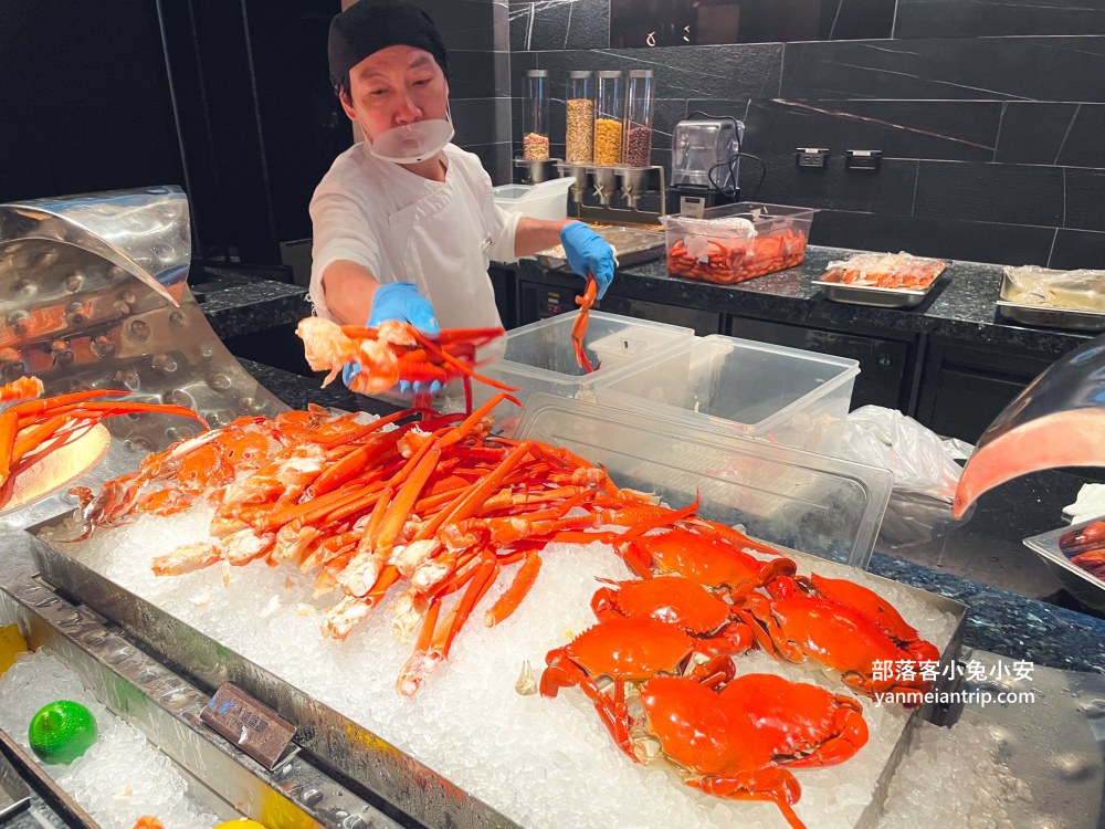 台北【島語自助餐廳】提供百道料理菜色的高級吃到飽餐廳