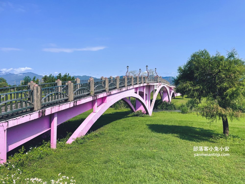 安農溪分洪堰自然生態園區，朝向溪流的步道，來回半小時輕鬆走完。