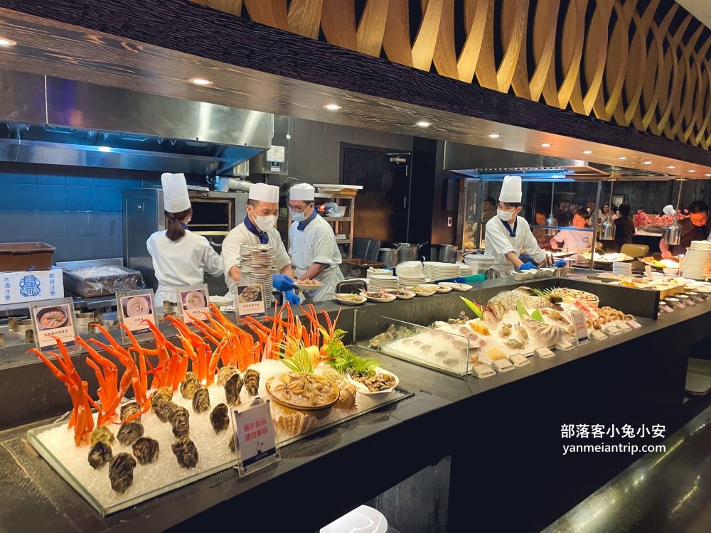 台南桂田酒店「阿力海百匯餐廳」超過五十種料理自助餐檯吃到飽