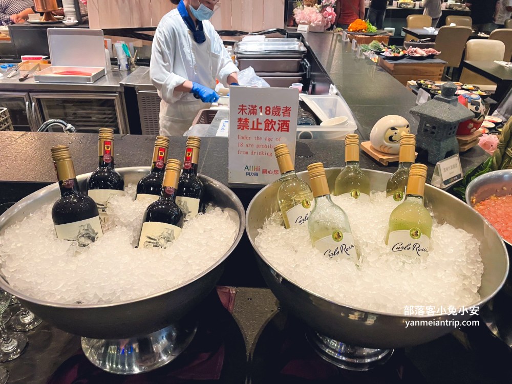 台南桂田酒店「阿力海百匯餐廳」超過五十種料理自助餐檯吃到飽