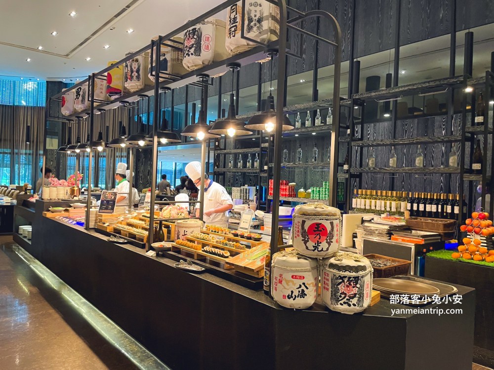 台南桂田酒店「阿力海百匯餐廳」超過五十種料理自助餐檯吃到飽