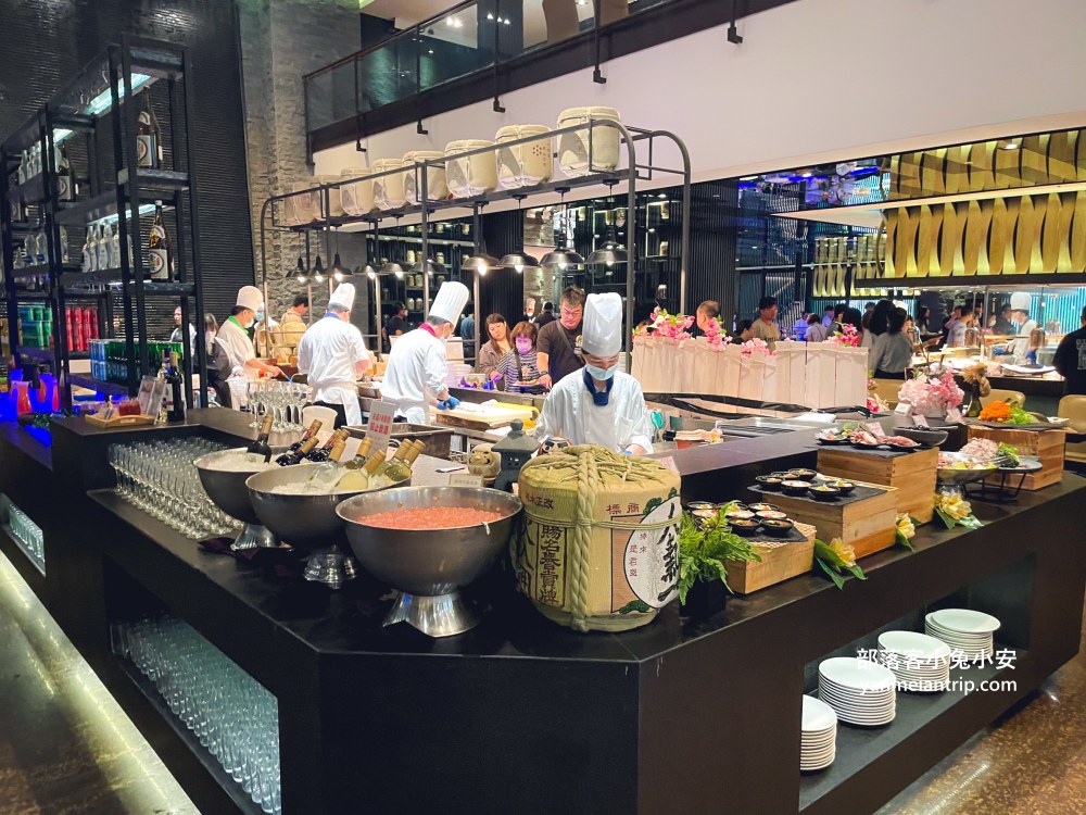 台南桂田酒店「阿力海百匯餐廳」超過五十種料理自助餐檯吃到飽