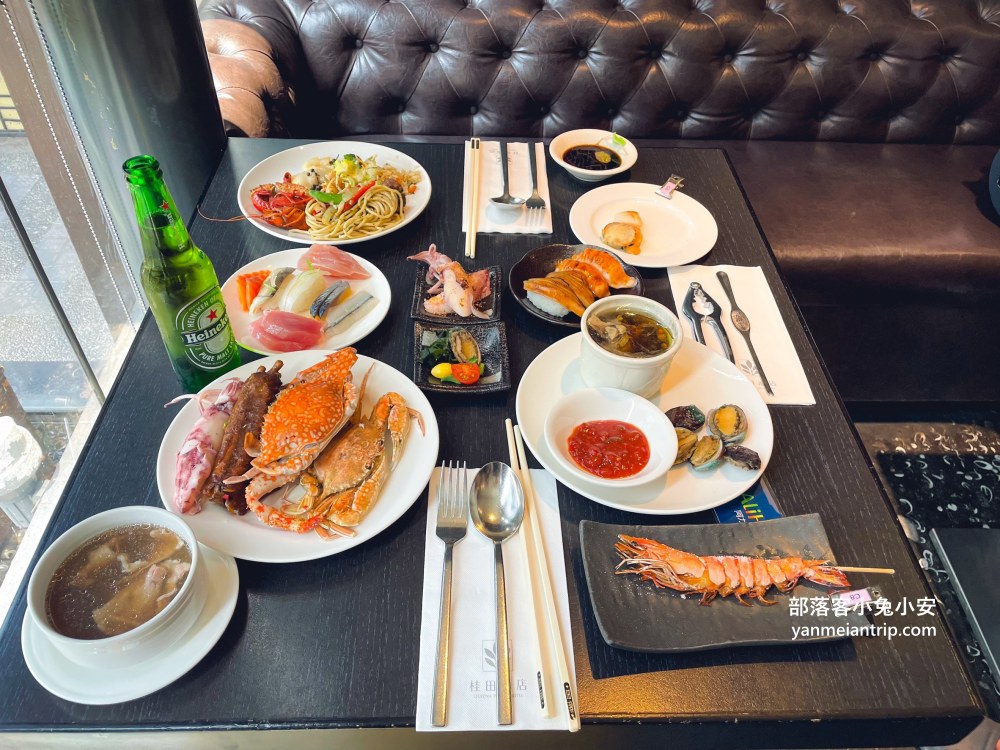 台南桂田酒店「阿力海百匯餐廳」超過五十種料理自助餐檯吃到飽