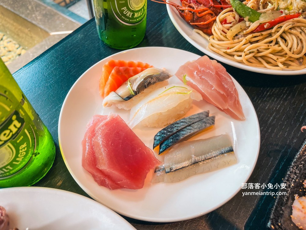 台南桂田酒店「阿力海百匯餐廳」超過五十種料理自助餐檯吃到飽