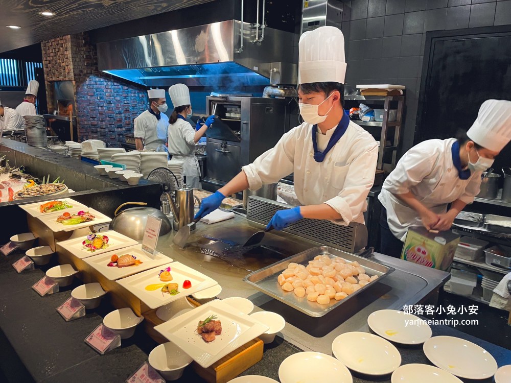 台南桂田酒店「阿力海百匯餐廳」超過五十種料理自助餐檯吃到飽