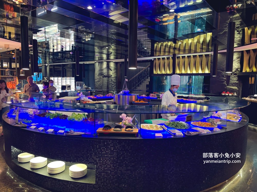 台南桂田酒店「阿力海百匯餐廳」超過五十種料理自助餐檯吃到飽