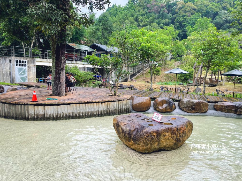 【岸境濕地莊園】森林系景觀餐廳,夏天有戲水池可以玩水