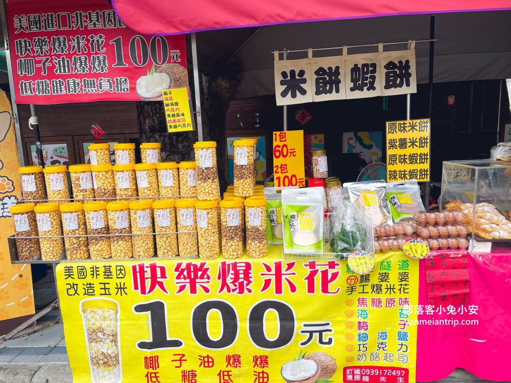 雲林【古坑綠色隧道】24小時開放的自行車道，市集、小吃、樂園每樣都好玩!