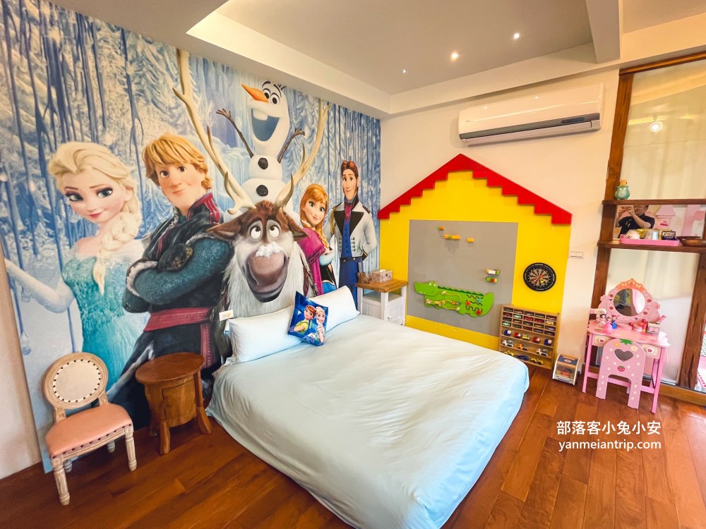 松之墅親子民宿推薦！孩子的夢想樂園，爸媽的放鬆天堂，不怕淋雨的超大遊戲區+親子溜滑梯讓你一次滿足