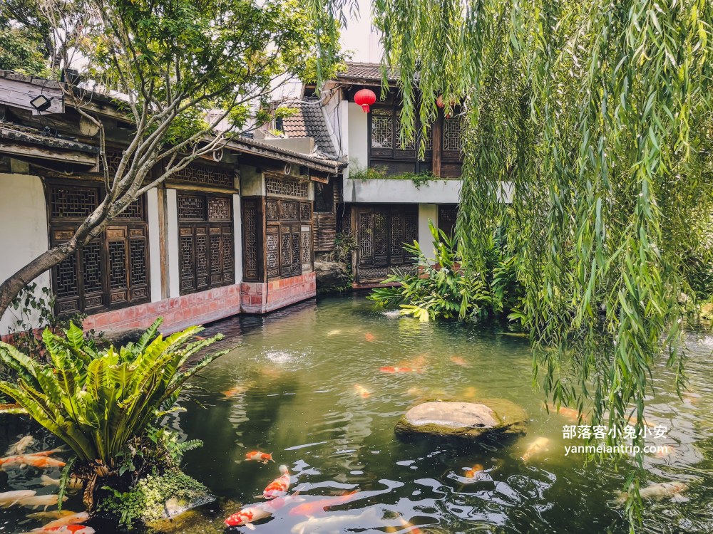 嘉義【竹居茶樓】非常好拍照的小江南煙雨閣樓