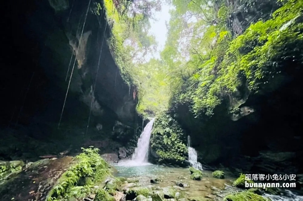 桃園【三民蝙蝠洞】拉拉山私房森林鋪瀑布步道景點 @小兔小安*旅遊札記