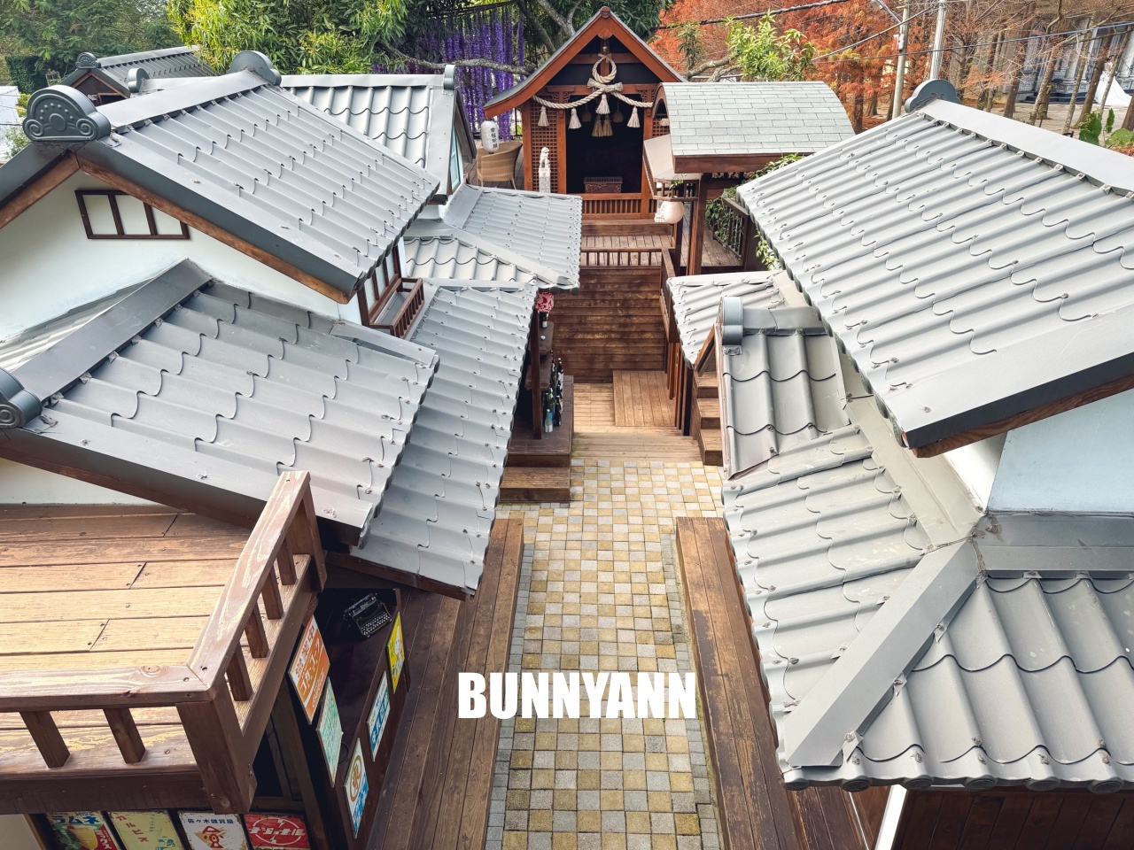 苗栗【愛麗絲的天空攝影基地】美拍繽紛糖果屋、城堡和日式街等豐富元素。