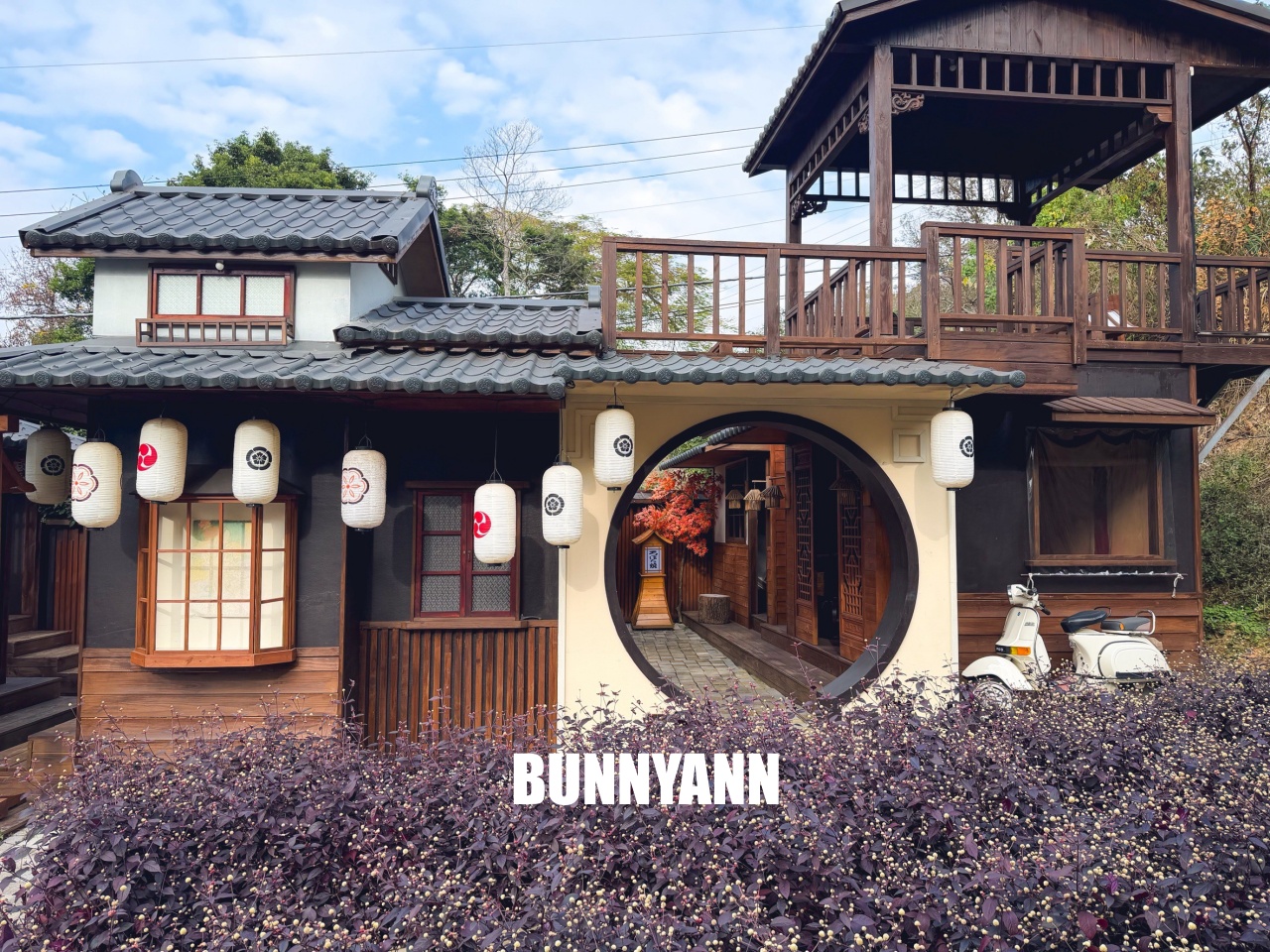 苗栗【愛麗絲的天空攝影基地】美拍繽紛糖果屋、城堡和日式街等豐富元素。