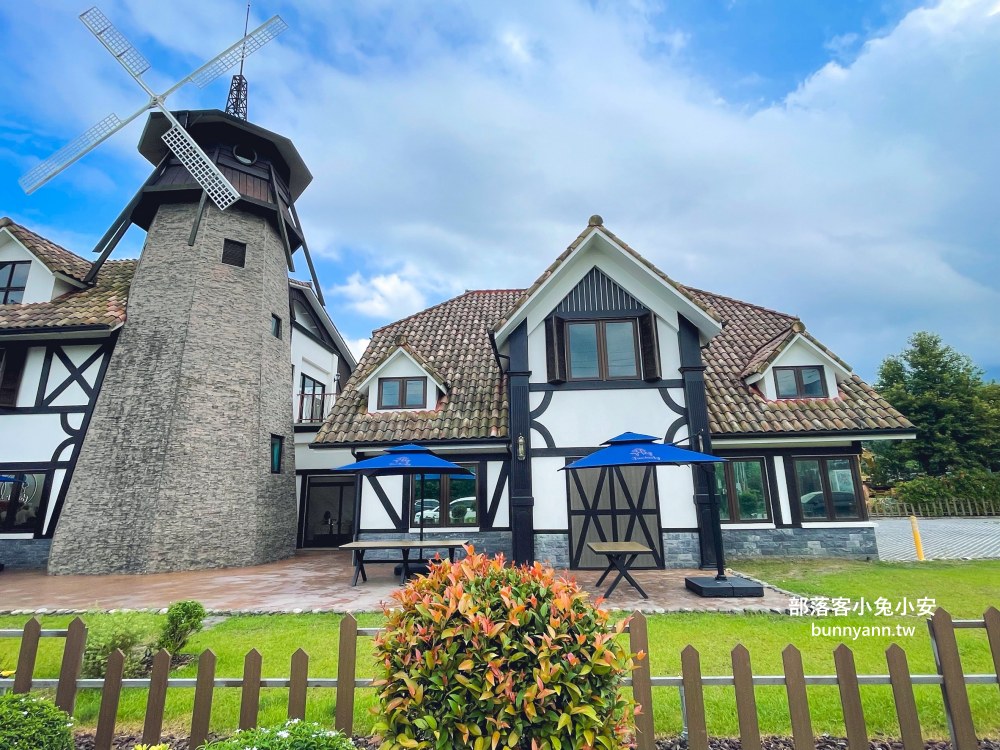 金山歐風城堡(金包里農舍莊園)，布丁、霜淇淋和地瓜蛋糕每樣都好吃