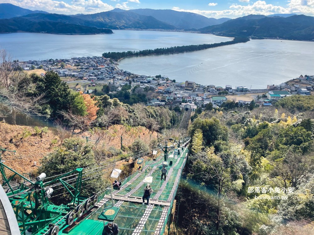 京都【天橋立傘松公園】四季景觀風景名勝，倒立平台、纜車和商店每樣都值得參訪