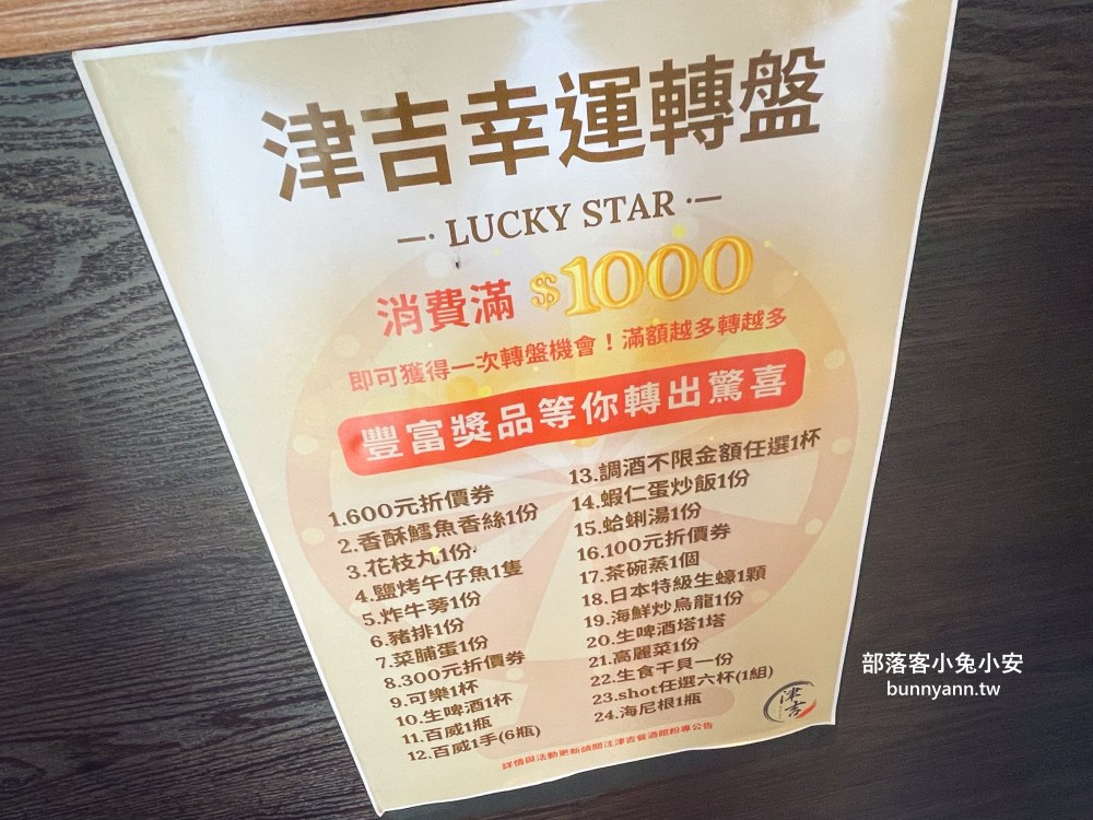 宜蘭「津吉餐酒館」營業到凌晨的餐酒館，滷肉飯、生蠔和海大蝦每樣都好吃
