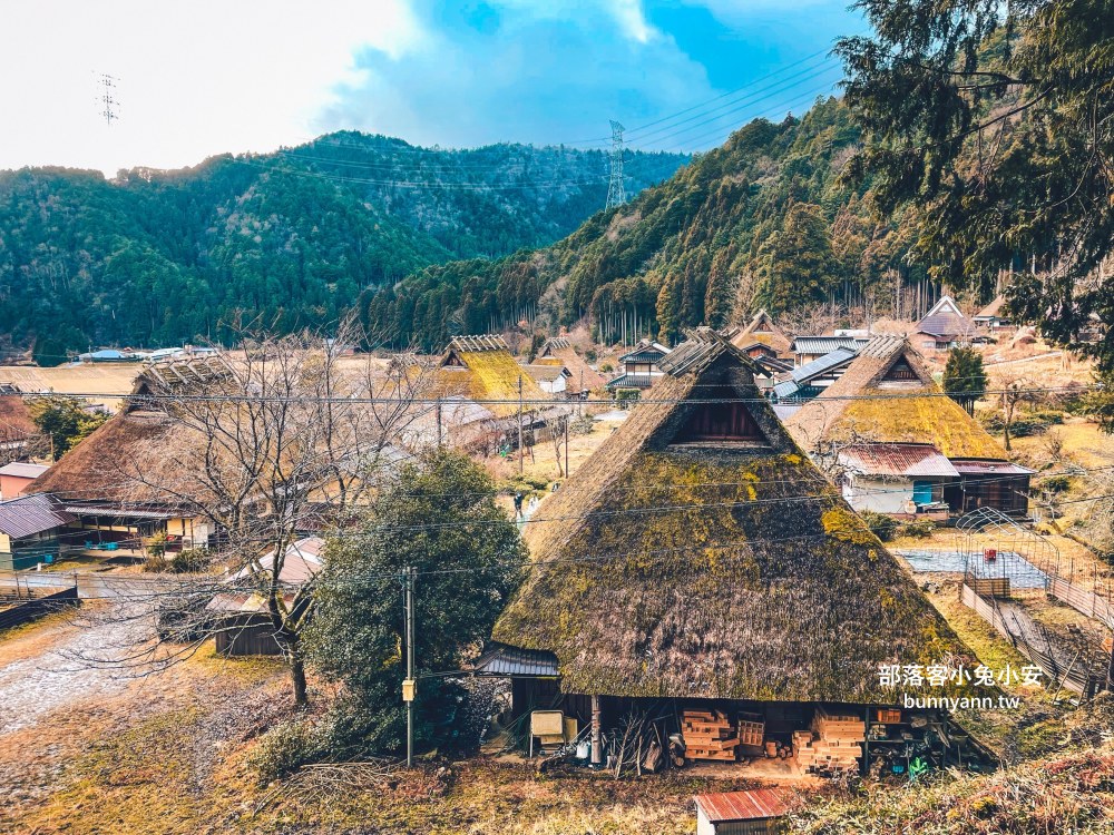 京都【美山町合掌村】迷你版小合掌村，點燈、雪景和村落景色每個都好美