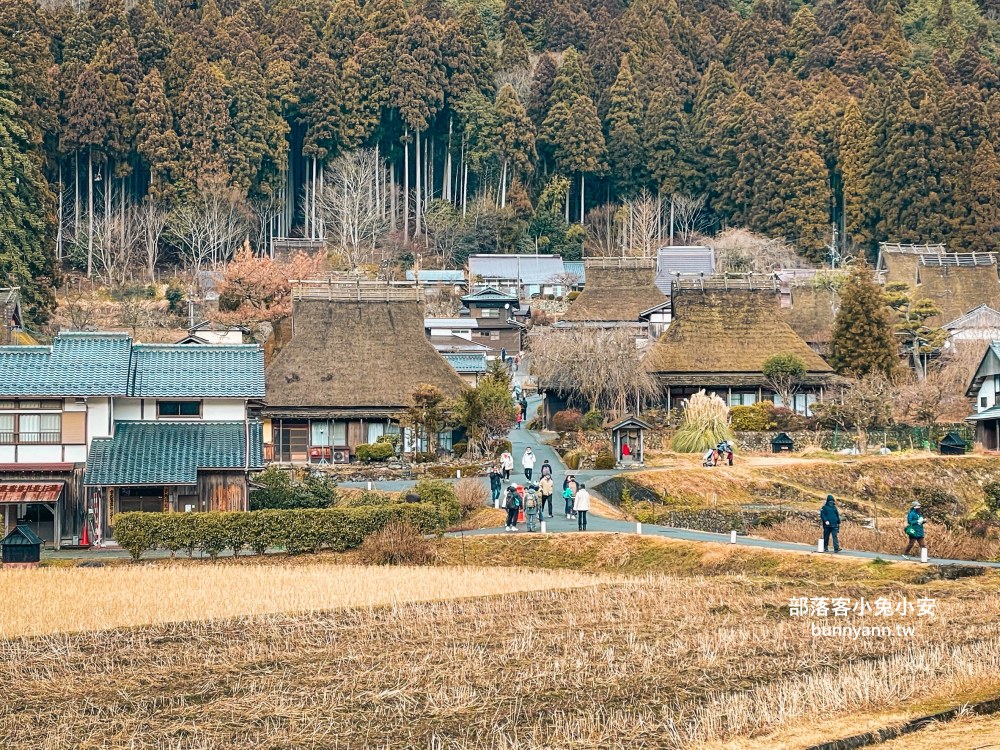 京都【美山町合掌村】迷你版小合掌村，點燈、雪景和村落景色每個都好美