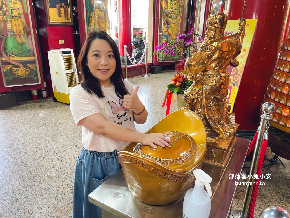 南投【草屯敦和宮財神廟】清晨六點開門的廟宇，金元寶和武財神每個都值得體驗!
