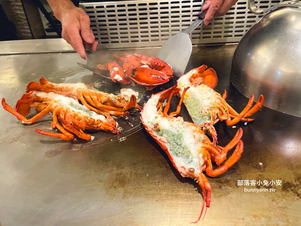 南京復興高CP值無菜單鐵板燒冠軍，人氣套餐1390元不漲價，活龍蝦、北海道生食級干貝都吃得到，明水然無菜單鐵板燒慶城店