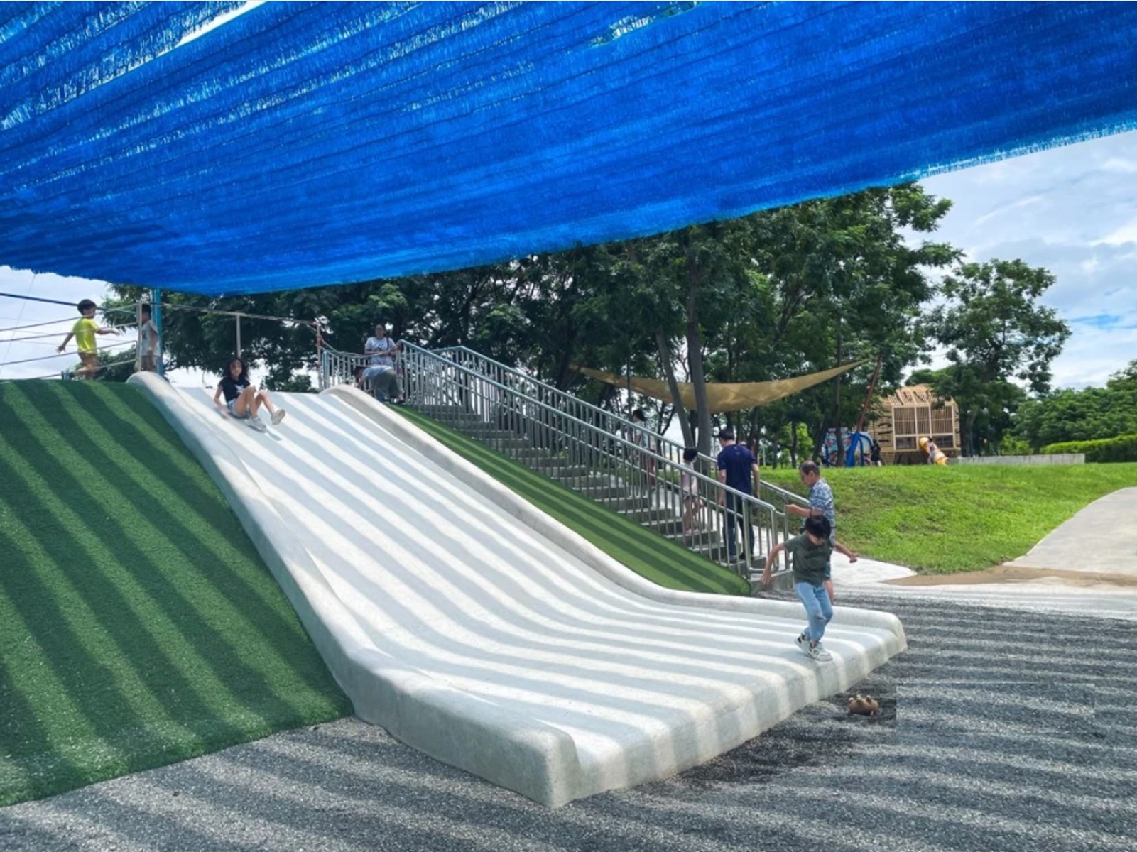 雲林【虎尾632高地公園】金虎爺主題親水公園，停車地點與交通攻略