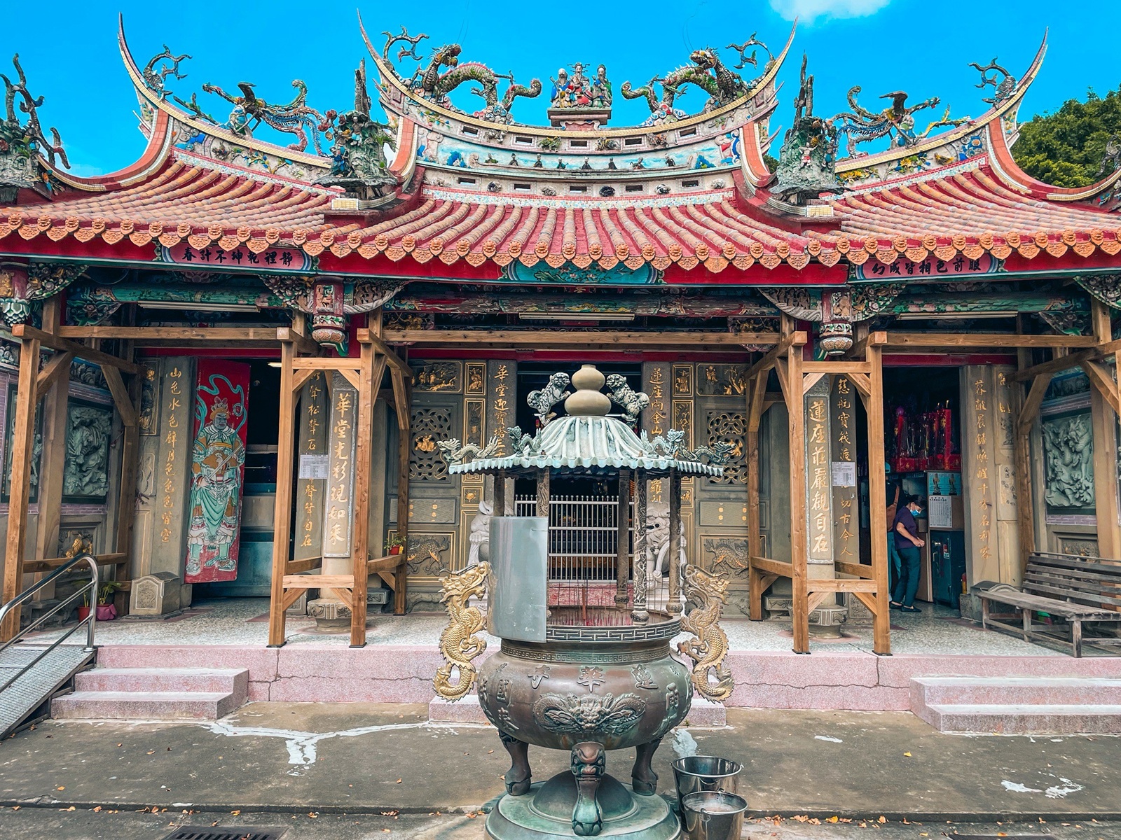 新竹【竹北蓮華寺】在地人信仰中心百年觀音寺必訪