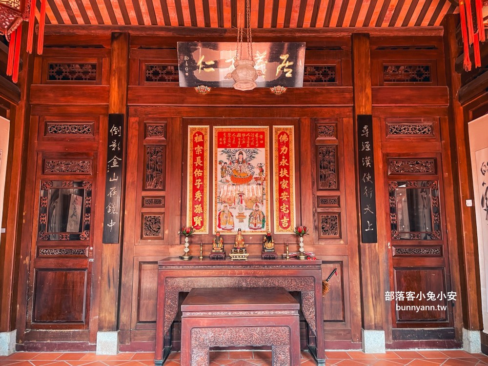 台中北屯【臺灣民俗文物館】古色古香中式建築，繞一圈半小時輕鬆走完