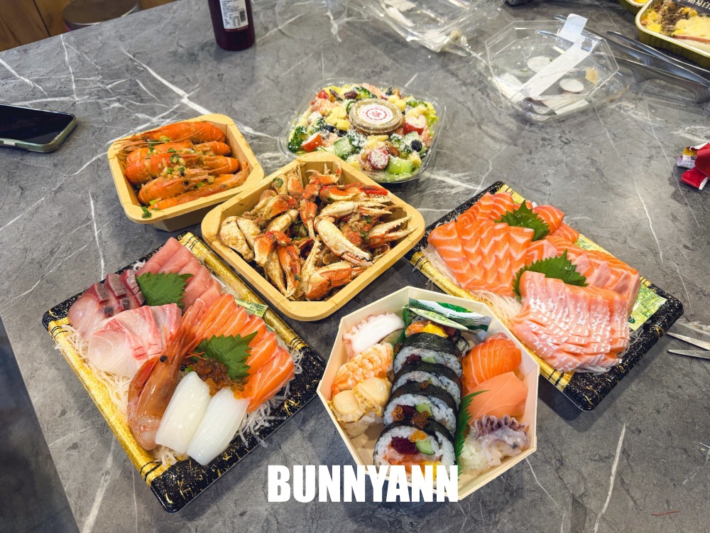 本來只想買點海鮮，結果像逛水產版好市多，連熟食壽司都忍不住帶走