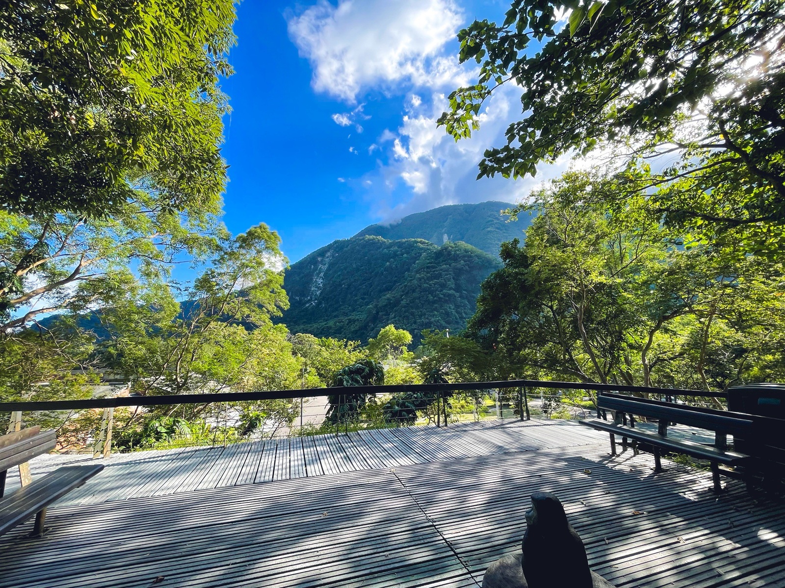 花蓮【太魯閣遊客中心】十分鐘走完的台地步道，免門票展示館也值得到訪