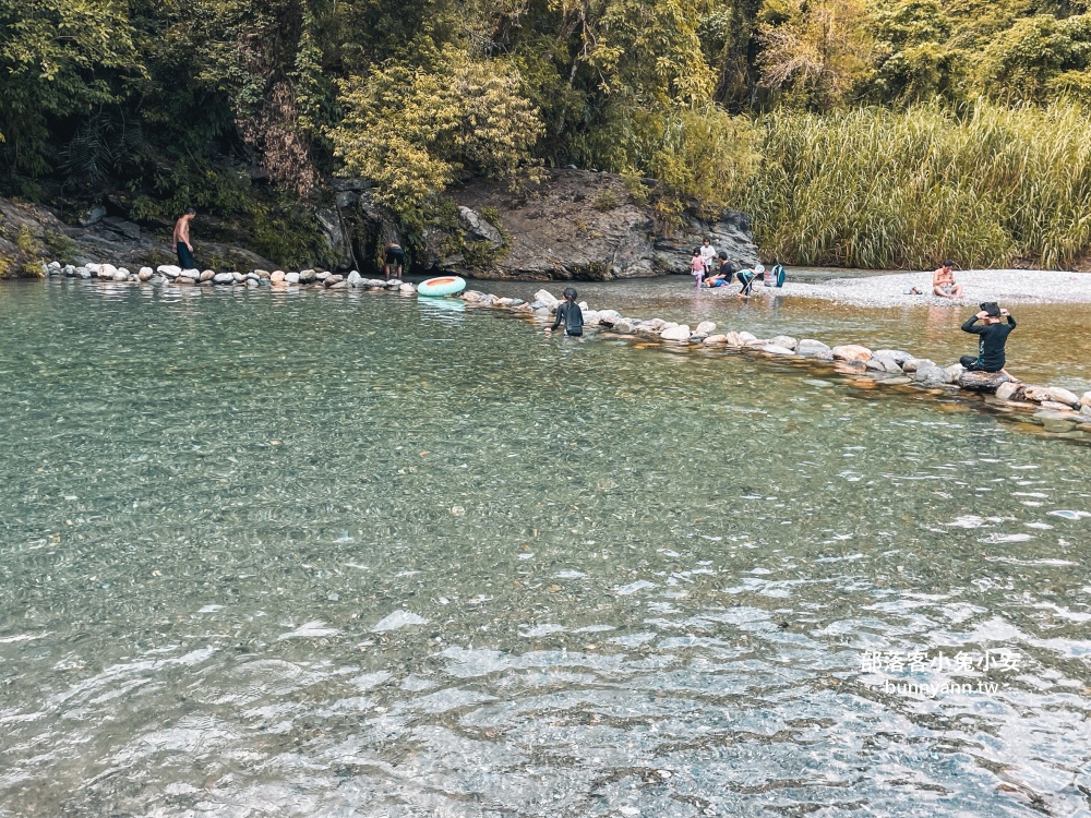 花蓮【白鮑溪親水園區】橋下走三分鐘就到的在地人玩水去處，地點公開!!