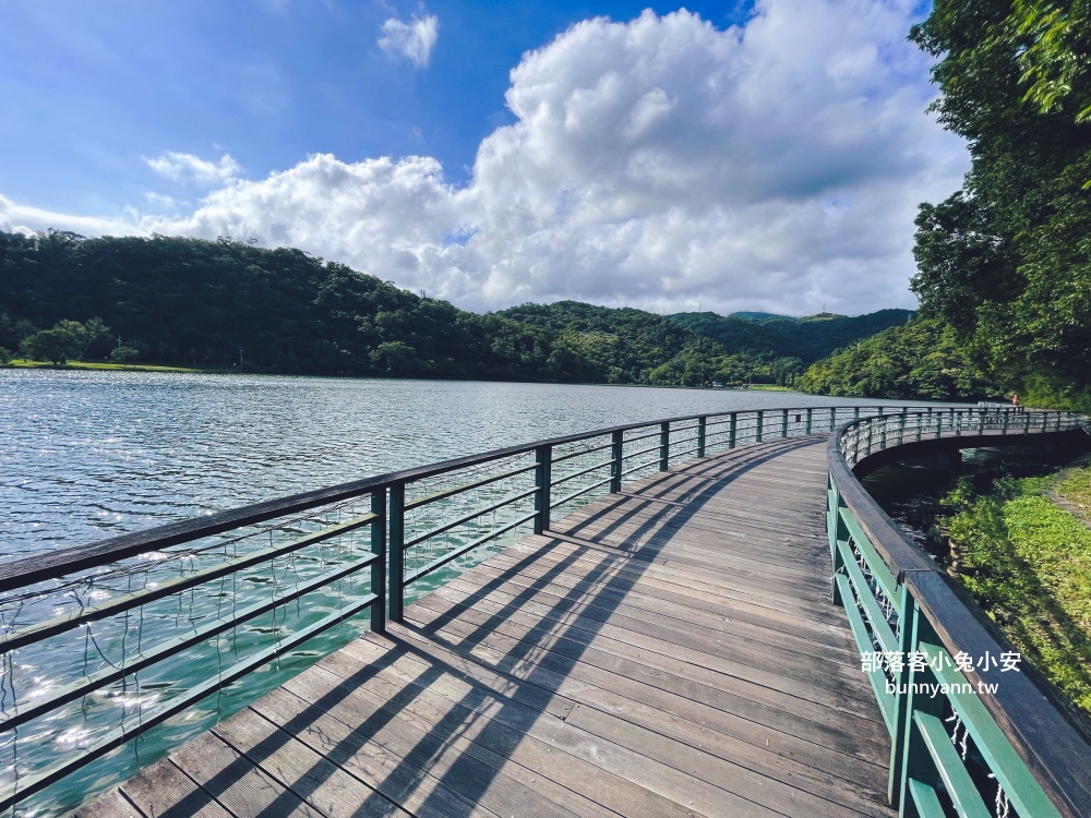 宜蘭龍潭湖公園半日遊，單程繞一圈不用一小時，沿途湖光山色真美