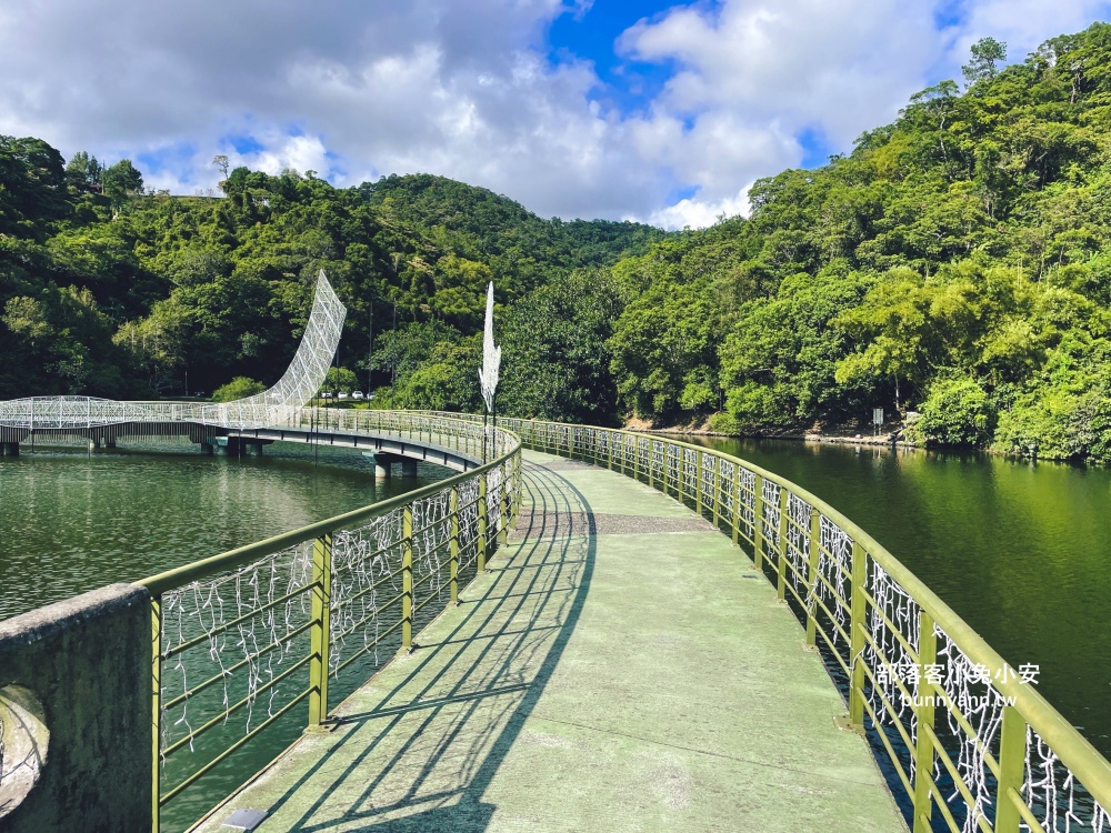 宜蘭龍潭湖公園半日遊，單程繞一圈不用一小時，沿途湖光山色真美