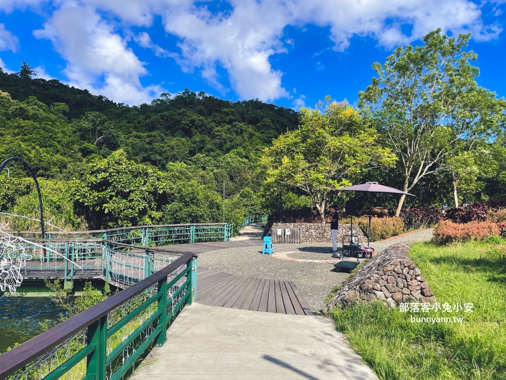 宜蘭龍潭湖公園半日遊，單程繞一圈不用一小時，沿途湖光山色真美