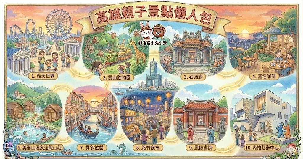 高雄親子景點