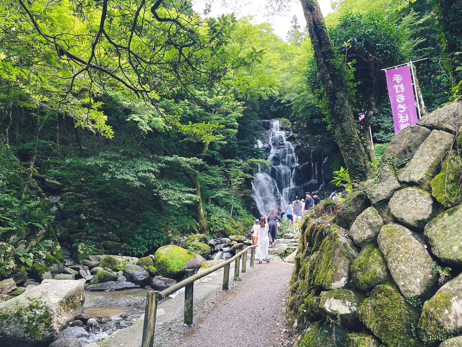 糸島白絲瀑布