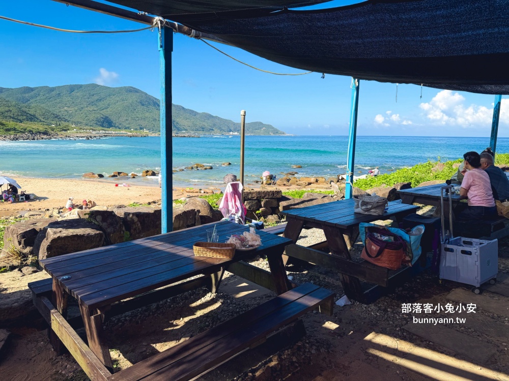 新北【金沙灣海濱公園】橋下走兩分鐘就到的在地人玩水去處，地點公開!!