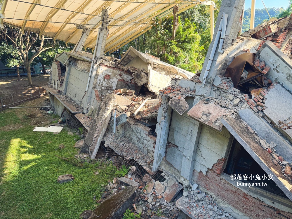 台中霧峰【921地震教育園區】入場費用銅板價，體驗大自然的震撼力