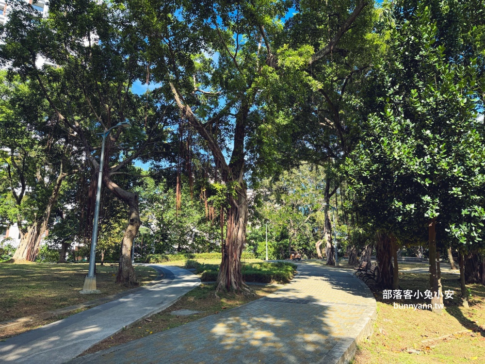台北木柵公園生態園區，單程繞一圈不用半小時，沿途湖光山色真美