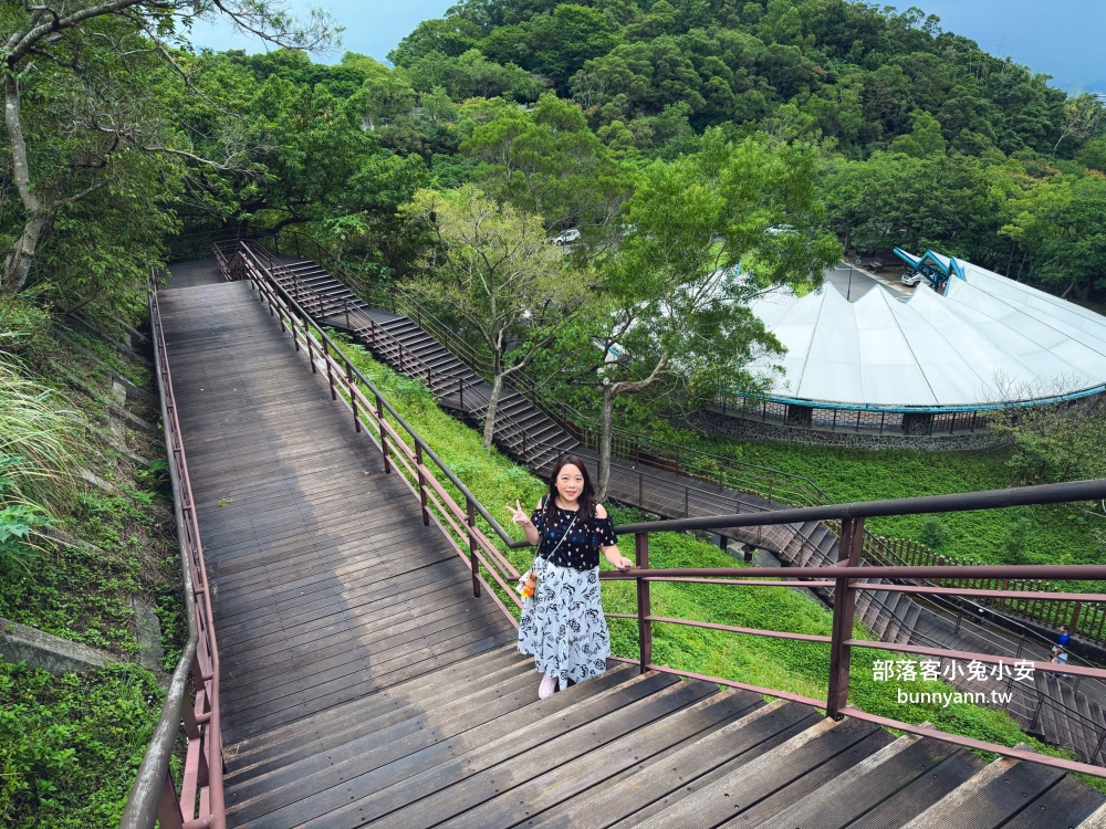 台北市【貴子坑生態園區】從入口處到遠山瞭望台來回只要30分鐘輕鬆走