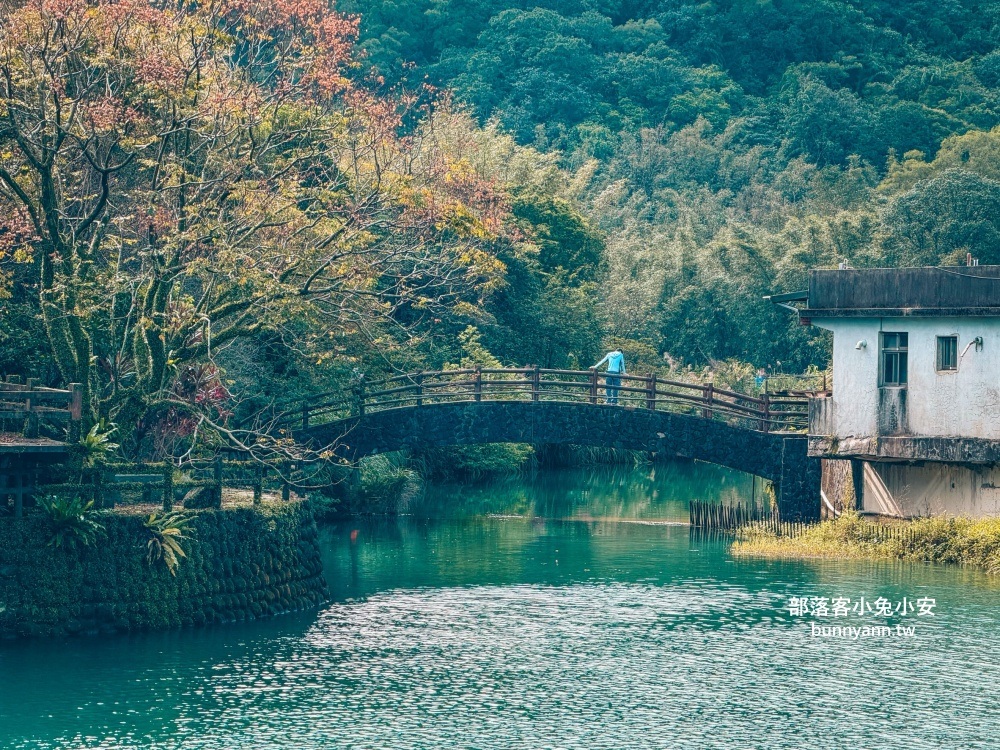 新北萬里區【鏡湖】繞一圈不用15分鐘輕鬆就能賞靜謐的湖景