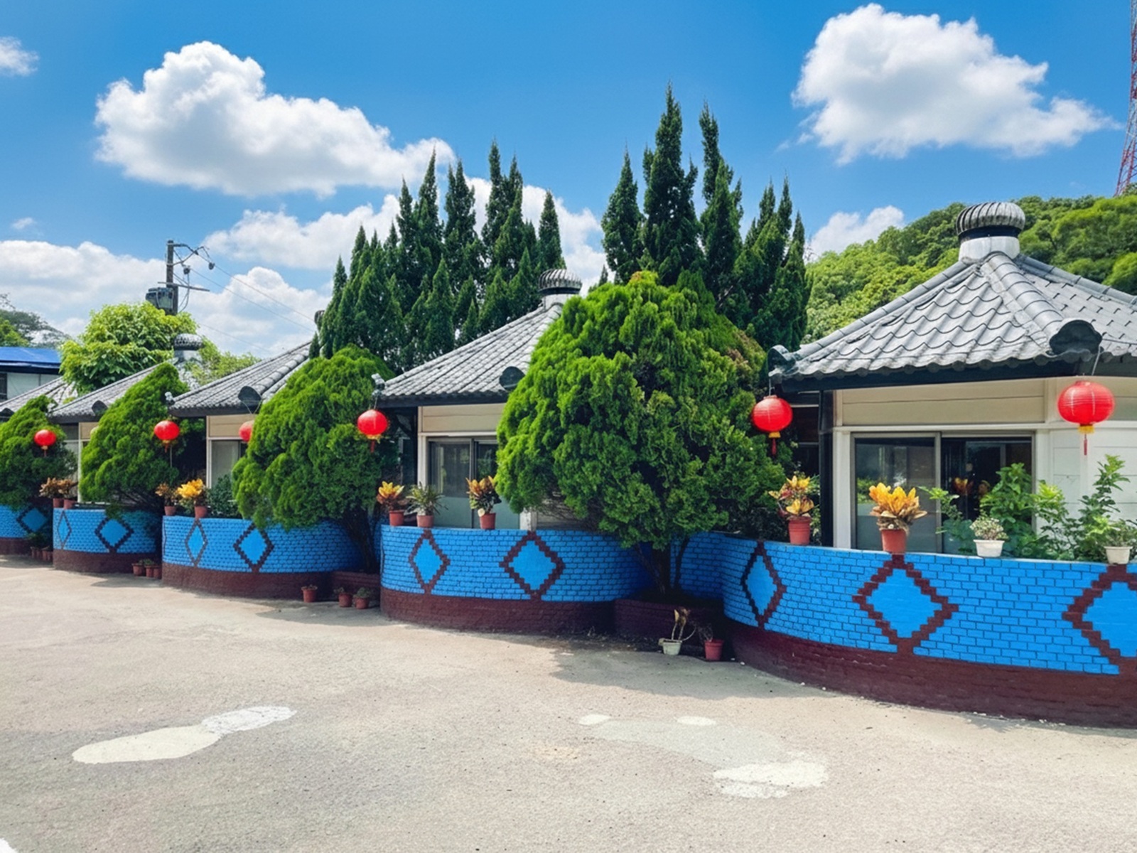 桃園【虎頭山土雞城】隱身深山裡好吃土雞城，小木屋包廂適合聚餐推薦