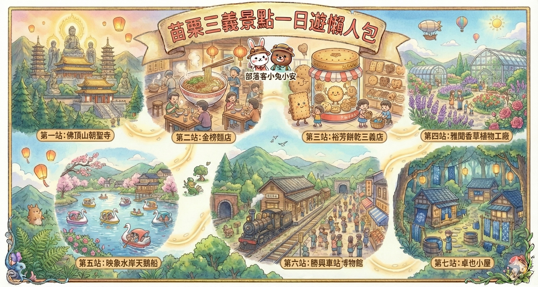 2025【三義景點】推薦15個好玩地方，暢遊木雕街、天鵝船、一日遊攻略一次滿足你 @小兔小安*旅遊札記