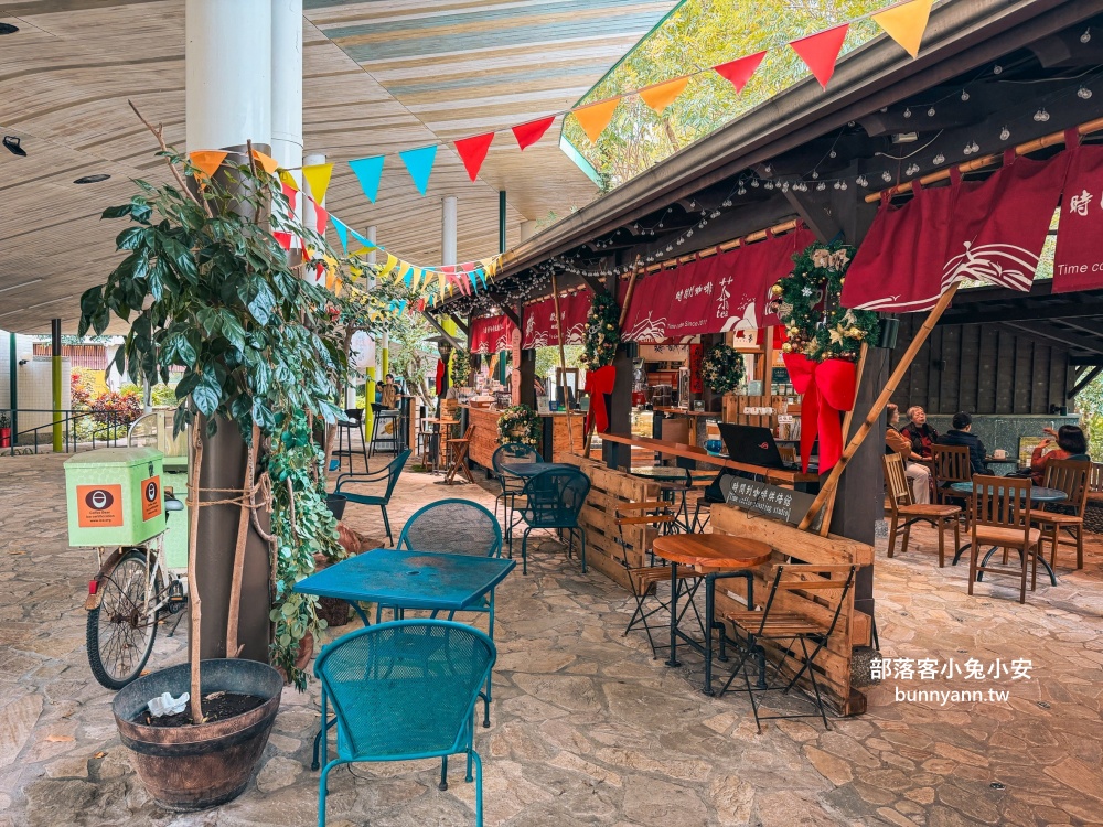 宜蘭【礁溪溫泉公園】從入口處到溫泉足湯來回只要20分鐘輕鬆走