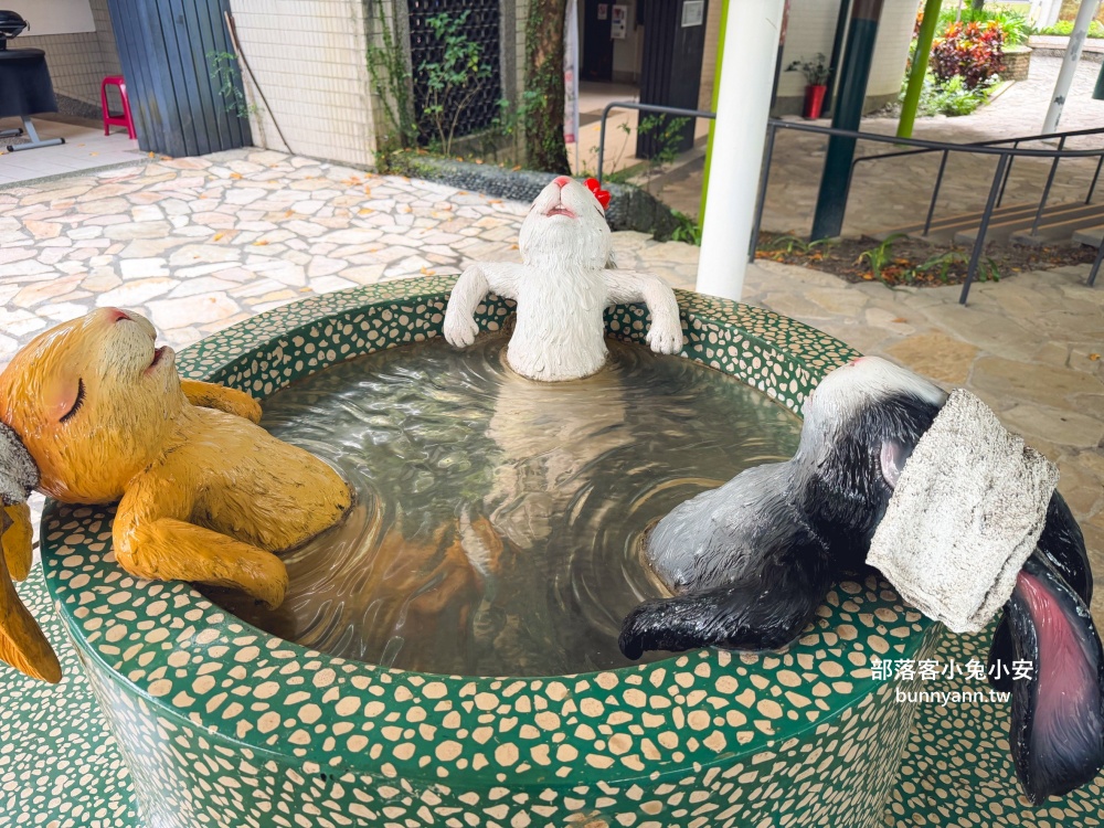 宜蘭【礁溪溫泉公園】從入口處到溫泉足湯來回只要20分鐘輕鬆走