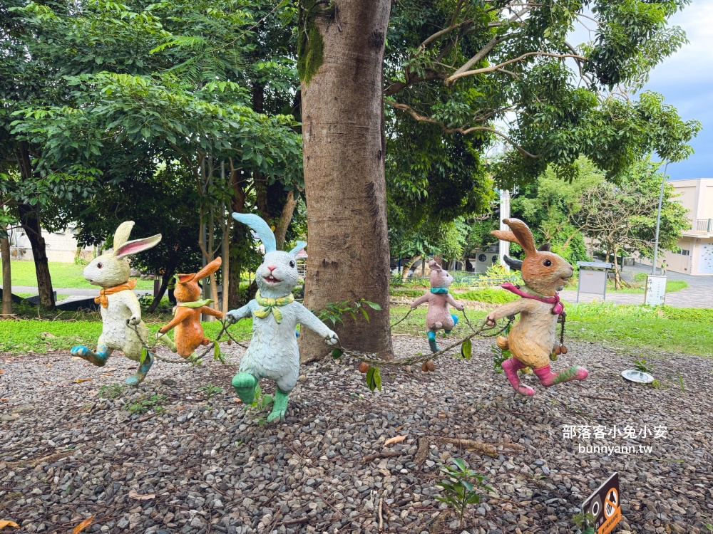 宜蘭【礁溪溫泉公園】從入口處到溫泉足湯來回只要20分鐘輕鬆走