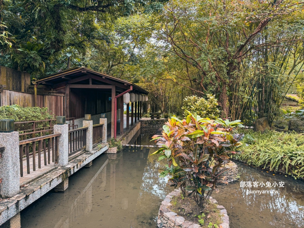 宜蘭【礁溪溫泉公園】從入口處到溫泉足湯來回只要20分鐘輕鬆走