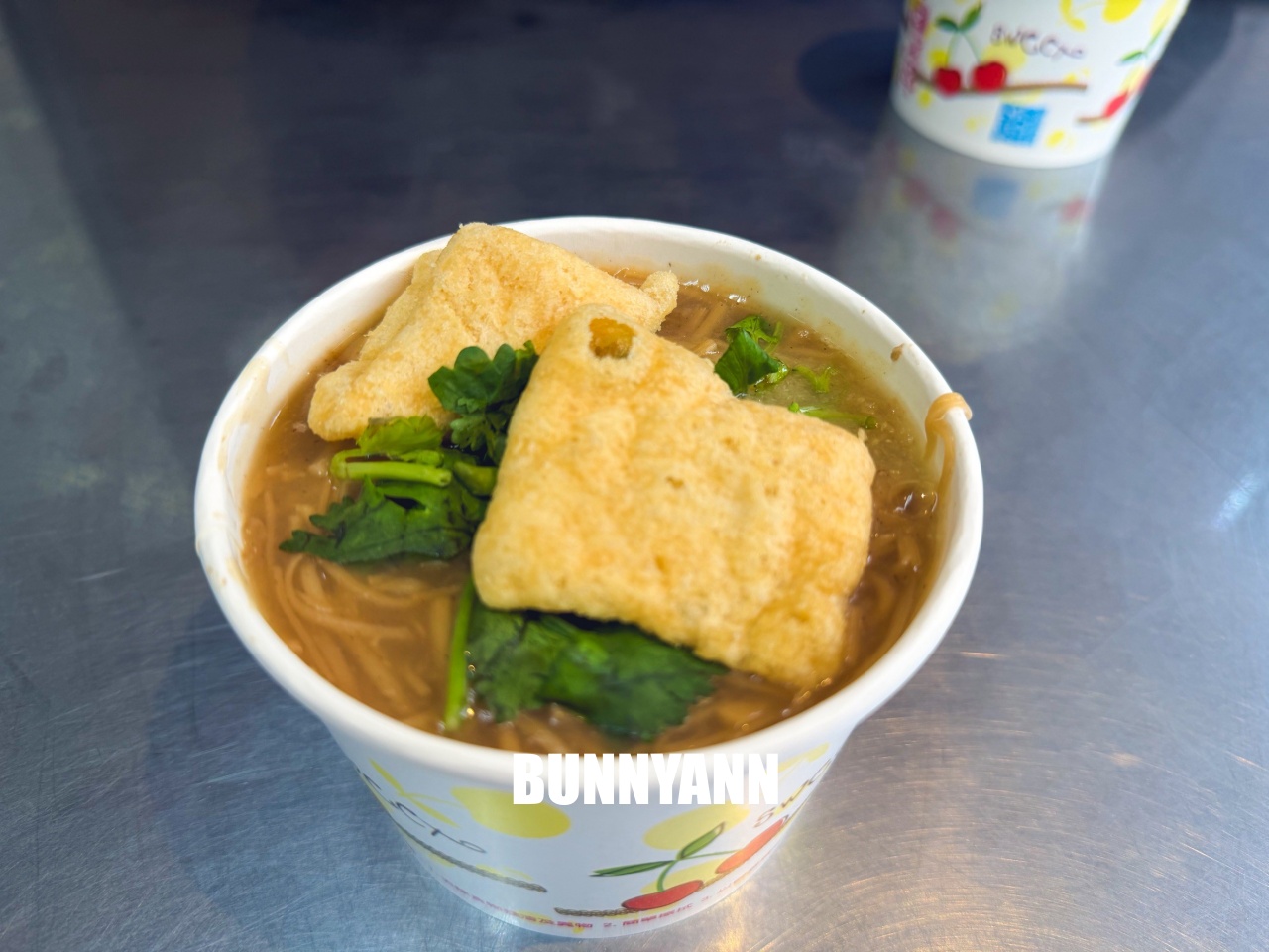 新北市【七堵OK麵線汐止店】每碗麵線內的蚵仔肥美、大腸入味好好吃