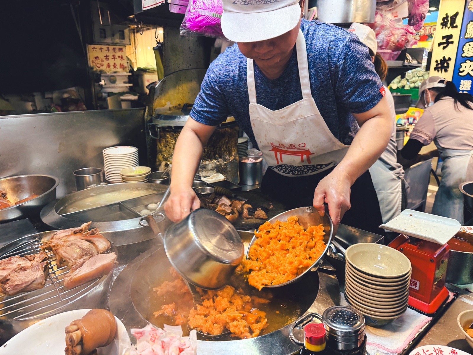 基隆廟口22號蝦仁羹豬腳