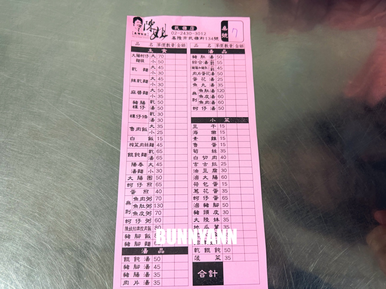 基隆美食「陳姐台灣食堂」！在地人私藏的平民銅板美味，超肥美大腸蚵仔麵線與滷豬腳必吃！